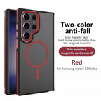 Dual-tone Soft-touch Magnetic Samsung Case - Viexta