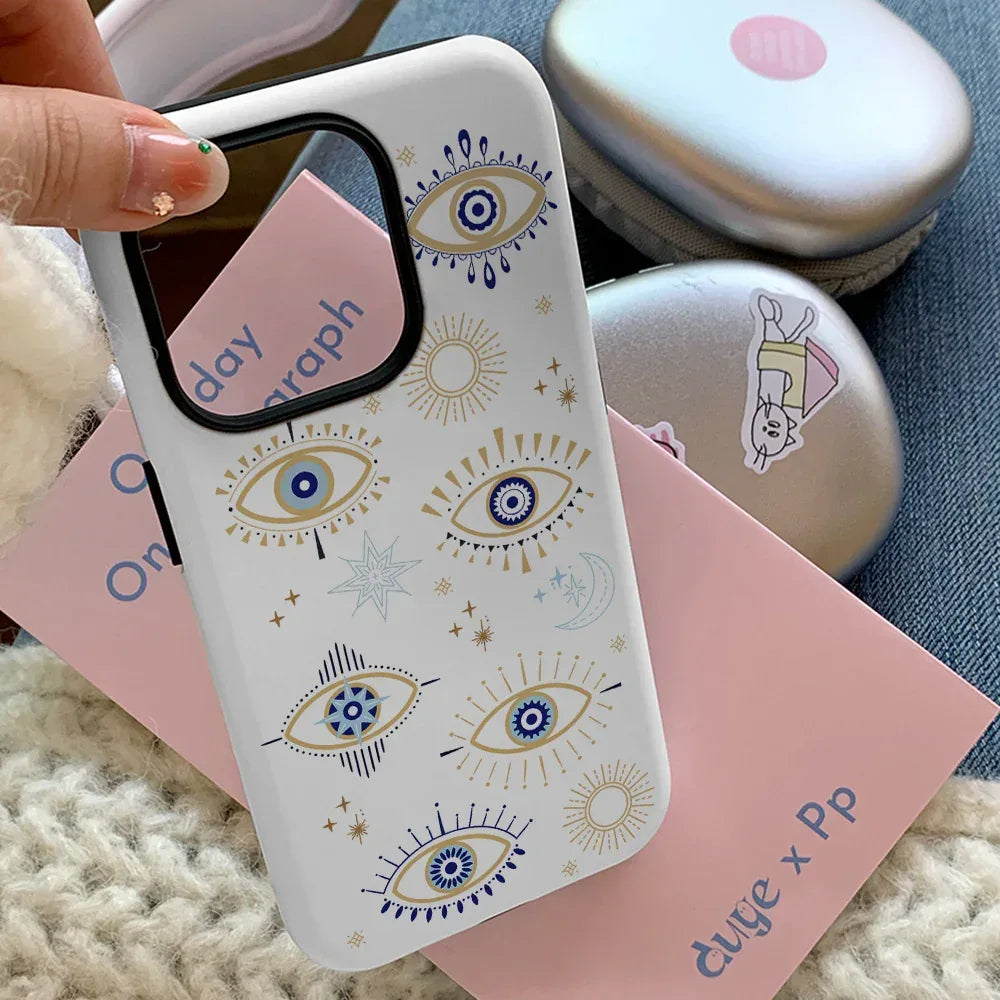 Retro Evil Eye iPhone Case - Viexta
