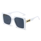 Square-shaped Gradient Oversized Sunglasses
