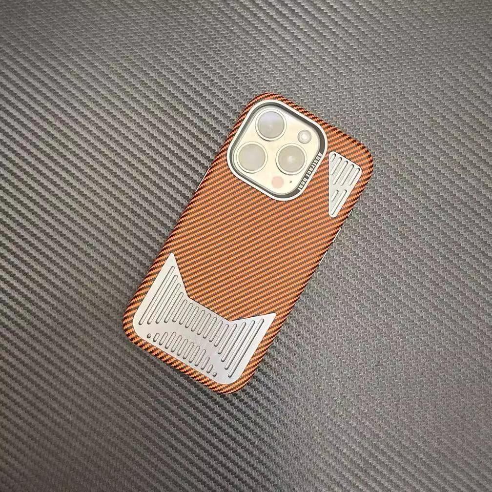 Carbon Fiber Drop-resistant iPhone Cover - Viexta