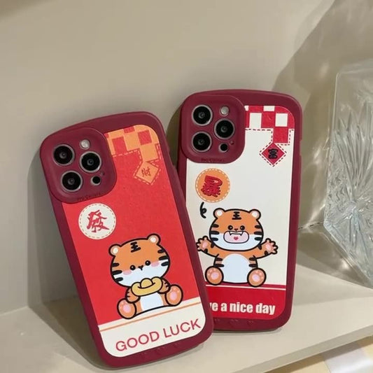 New Year Tiger iPhone Case