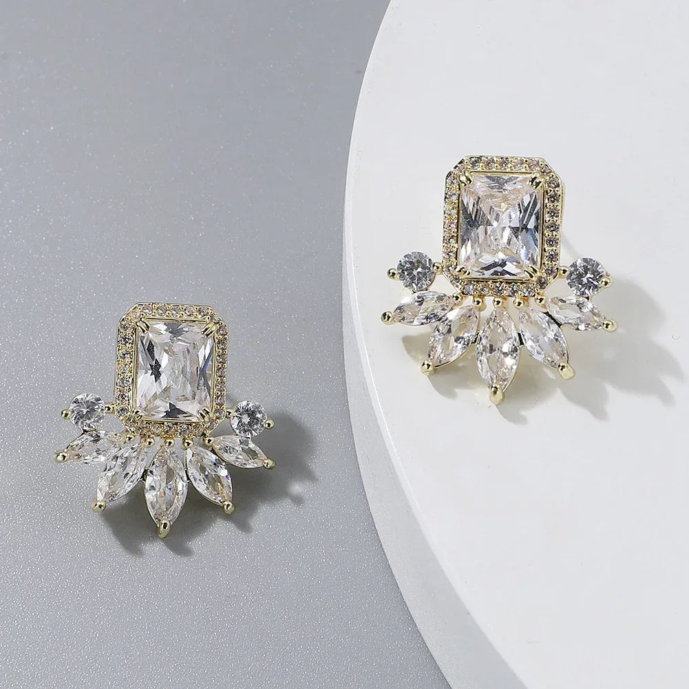 Inlaid Zirconium Stud - Viexta
