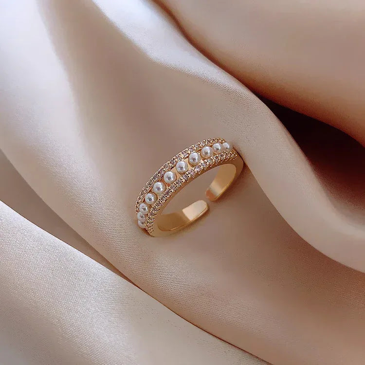 Double Layer Zircon Ring - Viexta