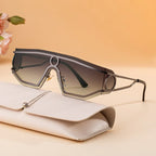 One Piece Mirror Sunglass - Viexta