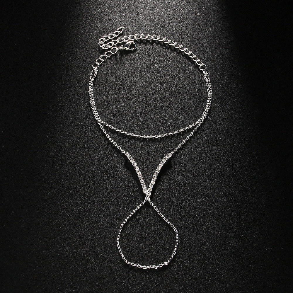 womens-v-finger-silver-double-layer-bracelet