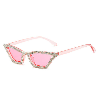 Classic Cat Eye Diamond Sunglasses