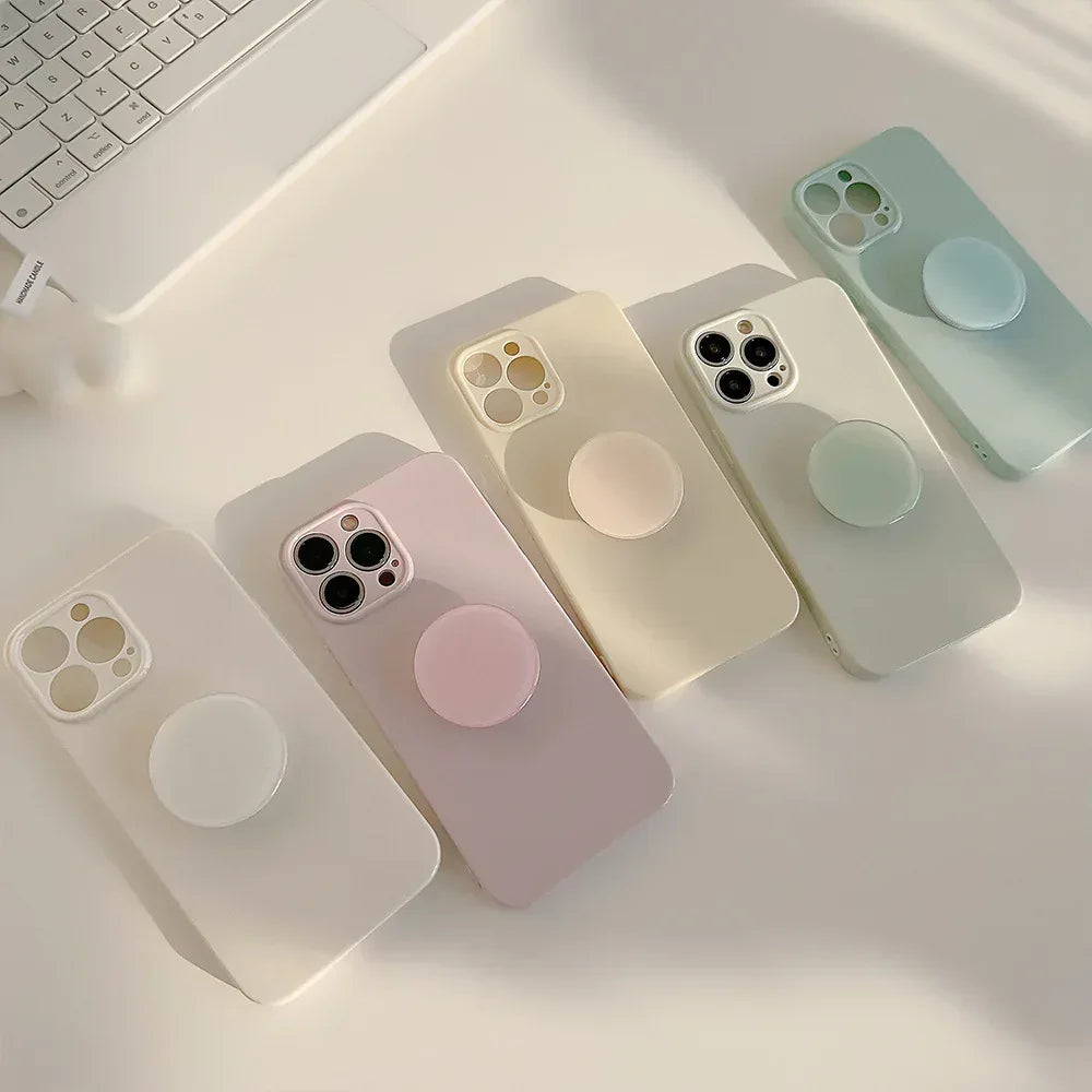 solid-color-bracket-iphone-case - Viexta