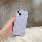 Solid Color Three-dimensional Butterfly Phone Case - Viexta