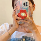 Flower Anti-fall Soft Shell iPhone Case - Viexta