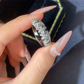 Colored Thread Twisted Inlaid Zircon Ring - Viexta