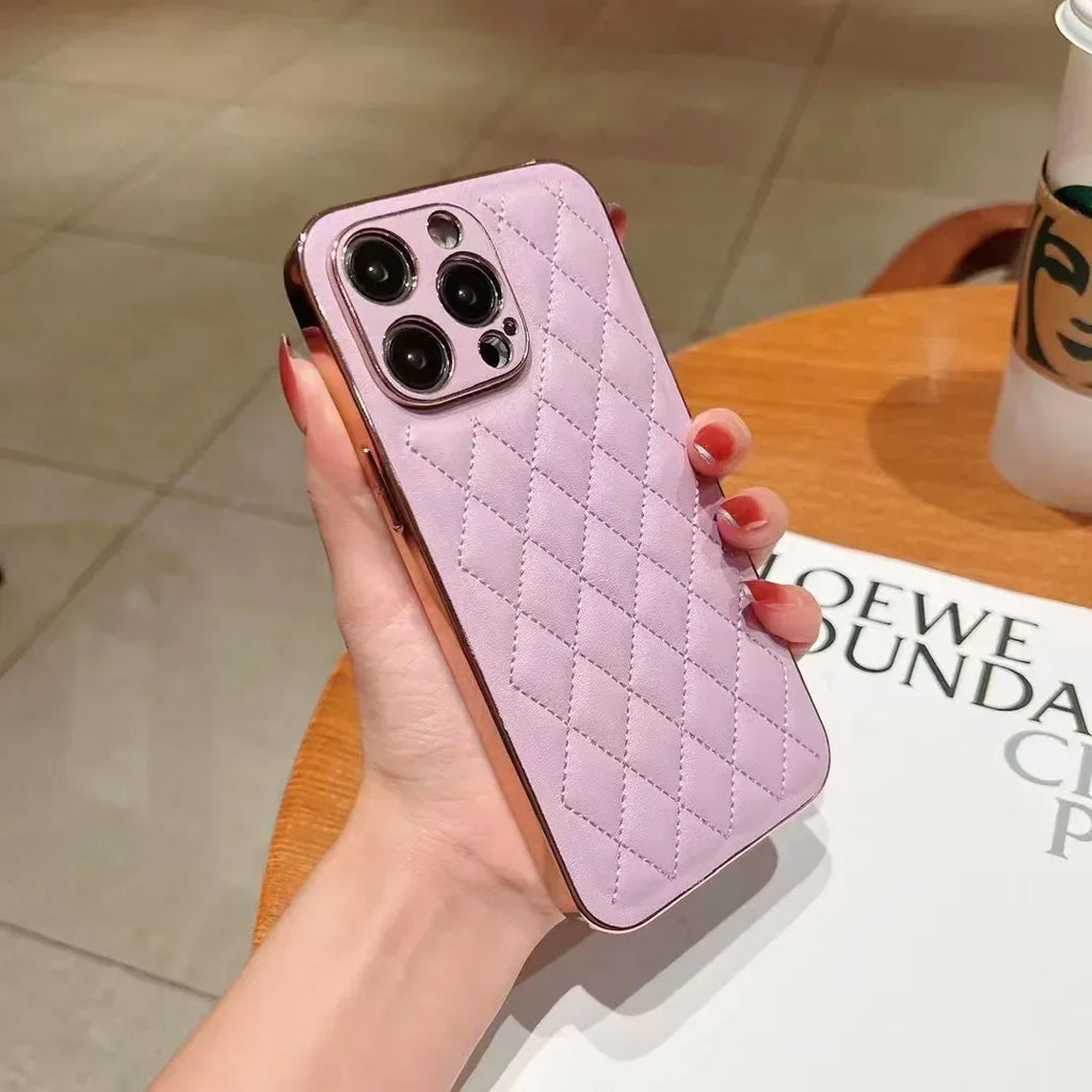 Diamond Leather iPhone Case - Viexta
