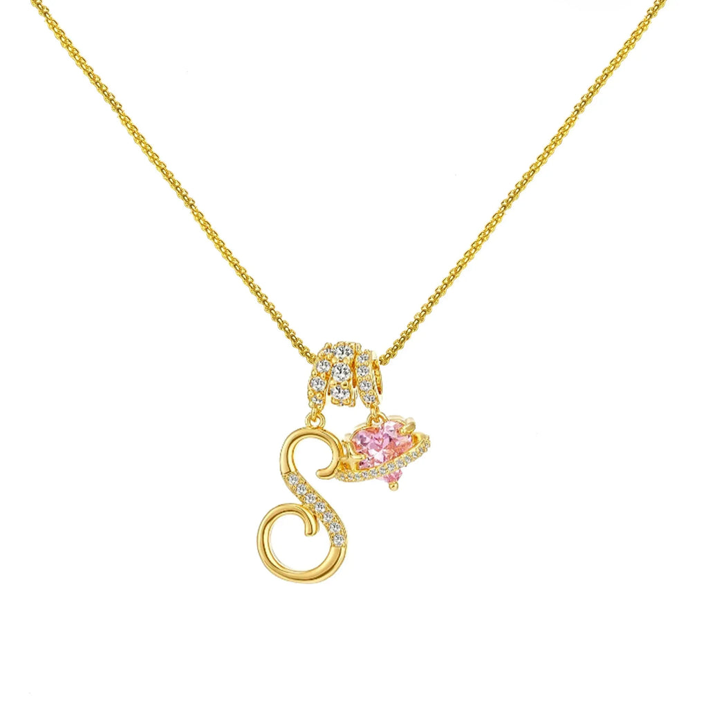 Dopamine 26 English Letter Necklace - Viexta