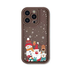 cute-santa-claus-iphone-frosted-case - Viexta
