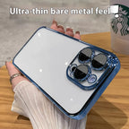 Dustproof Net Transparent Plating IPhone Case - Viexta