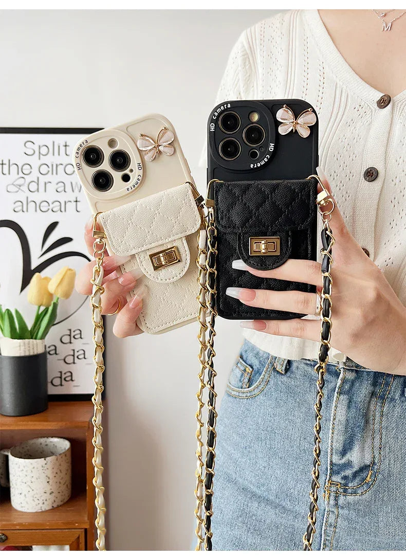 Butterfly Card Silicone iPhone Case - Viexta