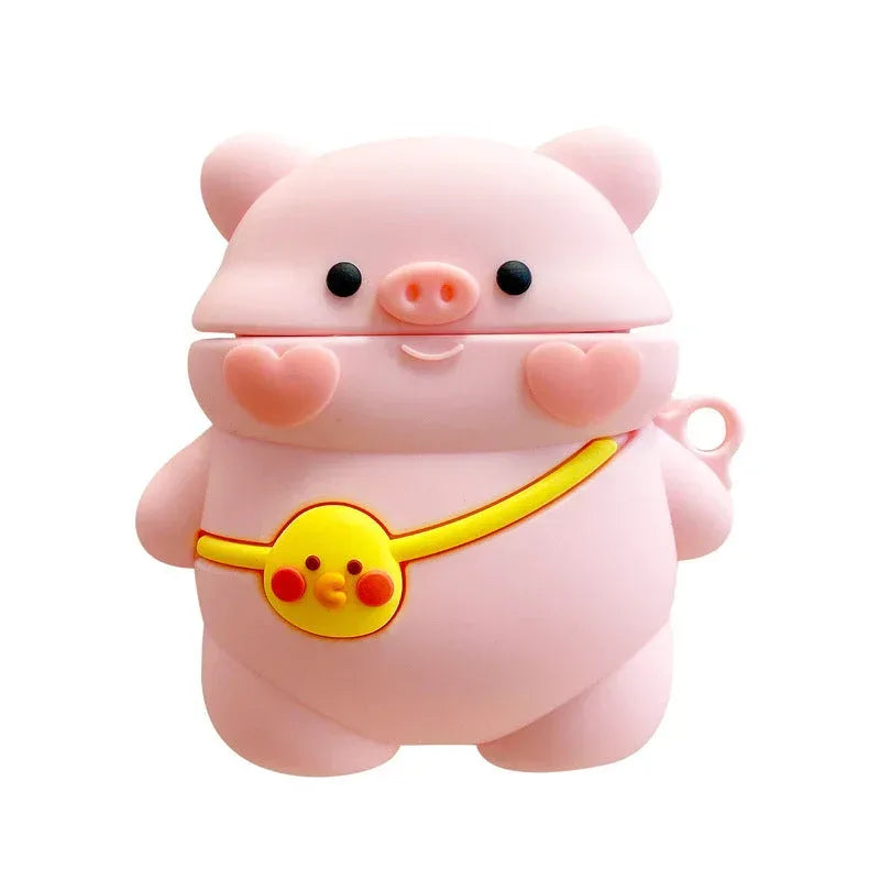 cute-stereo-love-blush-piggy-apple-airpods - Viexta