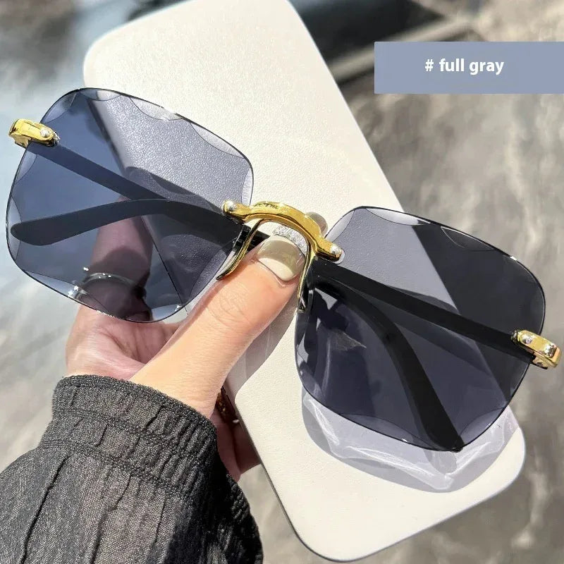 frameless-trimming-internet-famous-sunglasses - Viexta