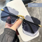 frameless-trimming-internet-famous-sunglasses - Viexta