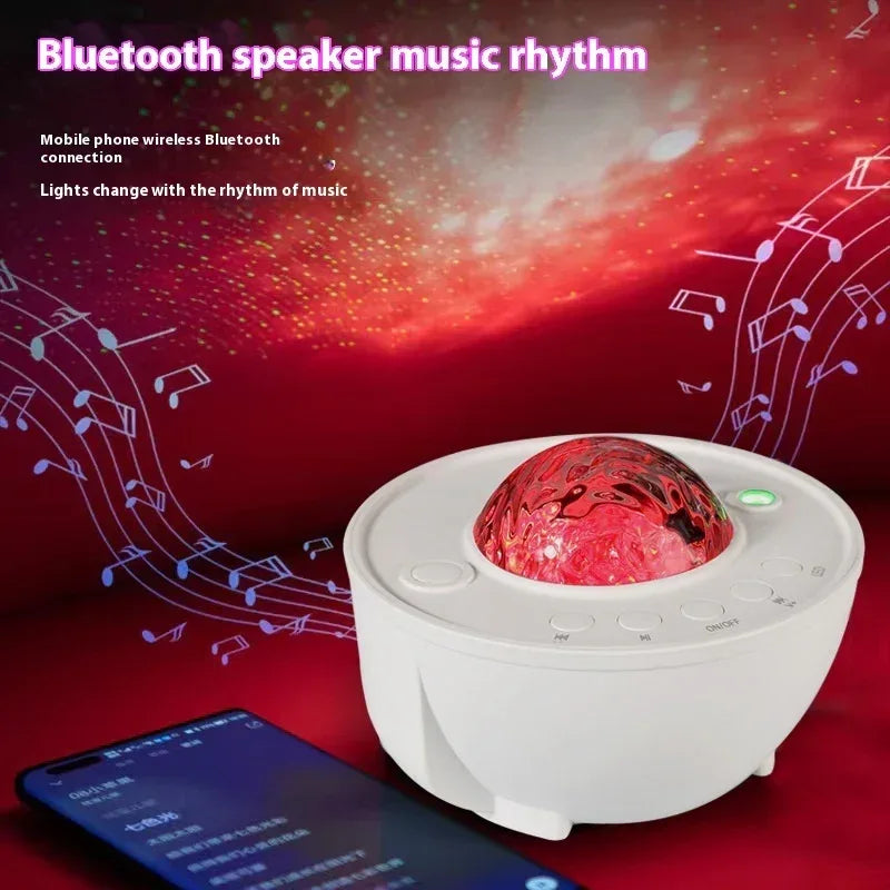 bluetooth-starry-sky-christmas-decoration-rotating-starry-sky-ambience-light - Viexta