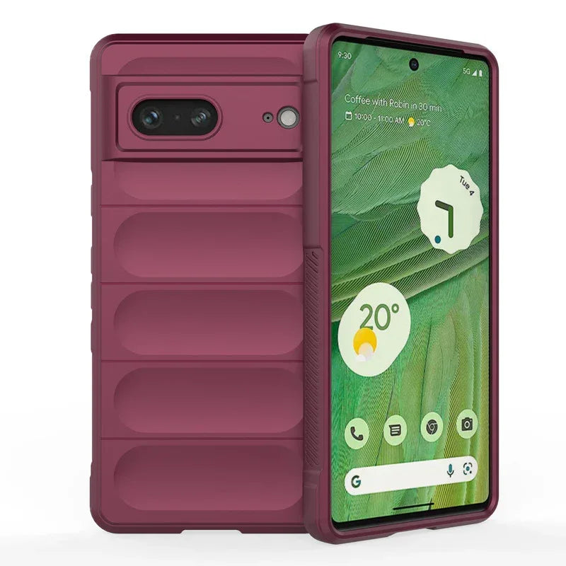 Magic Shield Airbag Goggle Pixel Drop-resistant Phone Case - Viexta