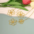 Retro Personalized Flower Necklace - Viexta