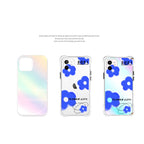 Blue Crossbody Portable Silicone iPhone Case