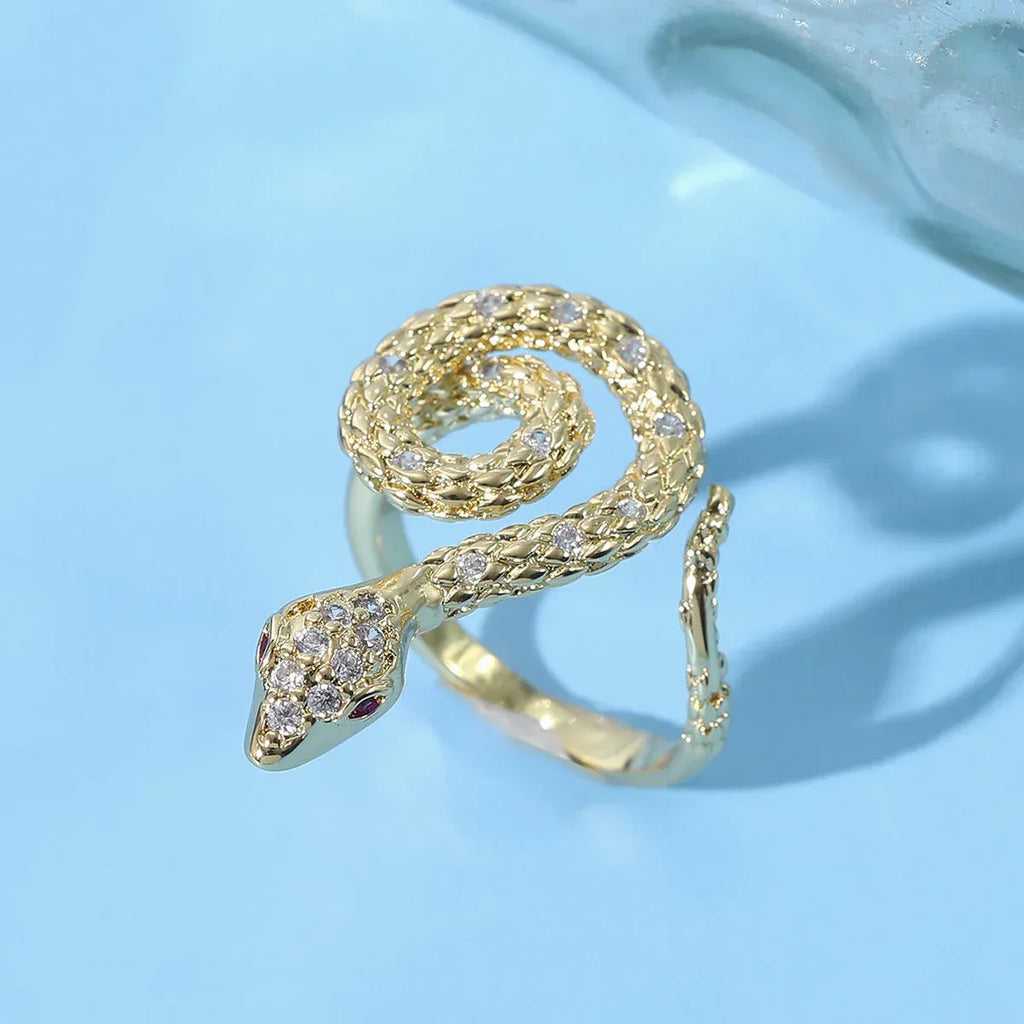 american-diamond-cobra-ring - Viexta