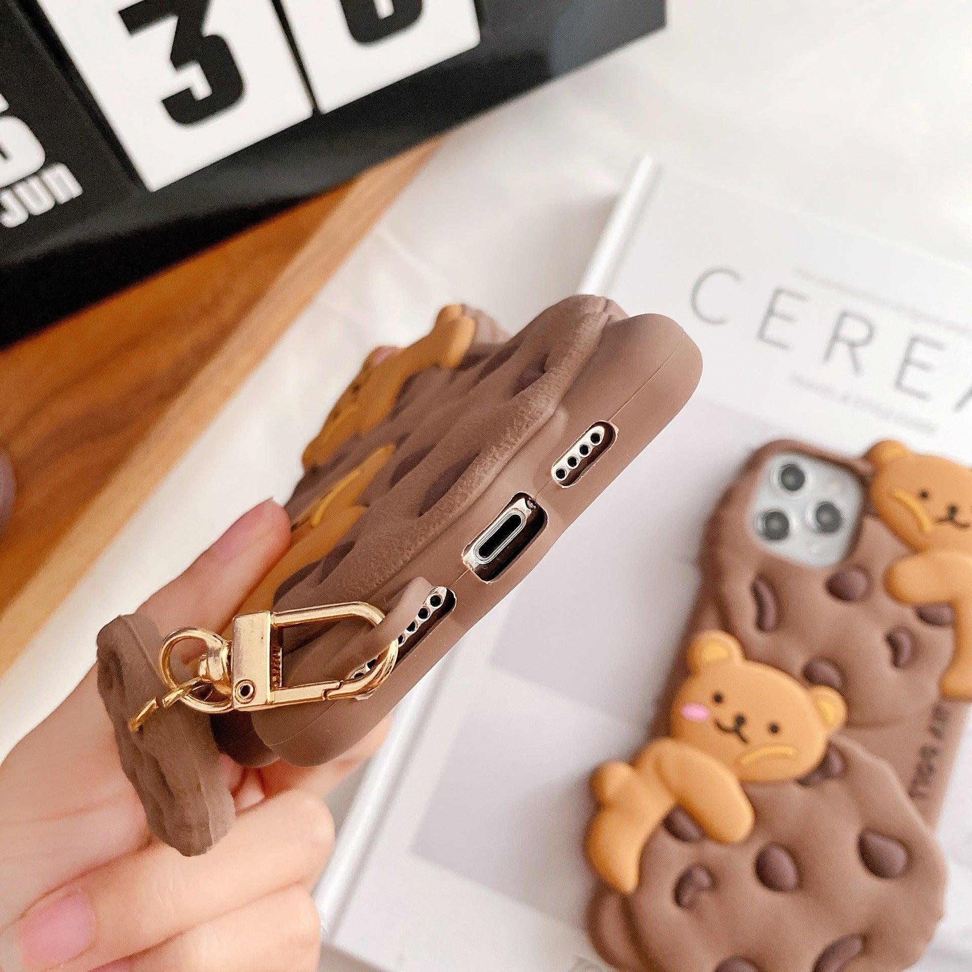 Cute Cookie Bear iPhone Case - Viexta