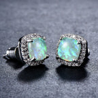 Korean-style Zircon Stud Earrings - Viexta