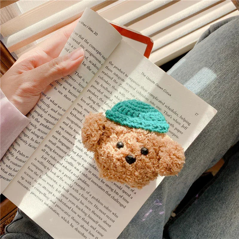 Cute Doggy with Hat AirPods Case Cover - Viexta