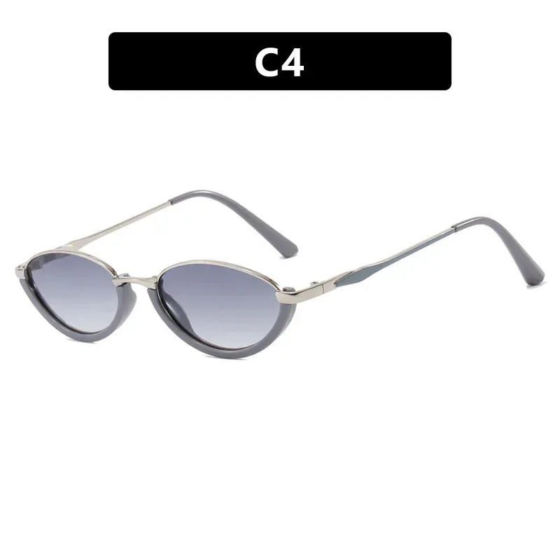 Metal Sun Protection Plain Sun Glasses - Viexta