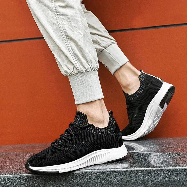Breathable Casual Hidden Heel Sneaker - Viexta
