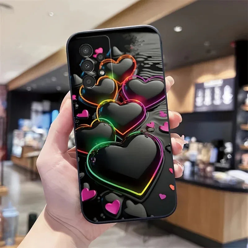 Frosted Heart Ocean Samsung Phone Case - Viexta
