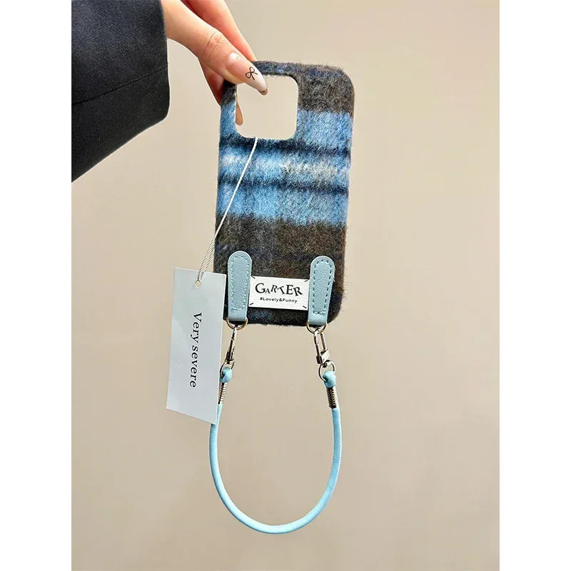 Flannel Contrast Color iPhone Case - Viexta
