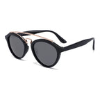 Womens Classic Narrow-Frame Dual-Beam Sunglasses - Viexta