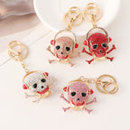 Versatile Skeleton Car Keychain Pendant