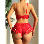 Sexy Red Love Valentine's Day Lingerie