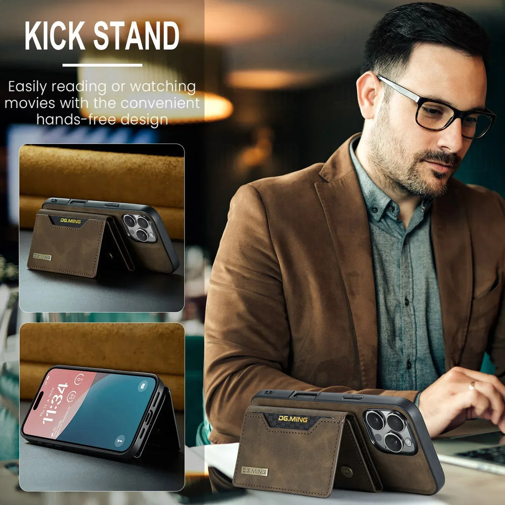 magnetic-card-case-protective-case-magnet-split-iphone-case - Viexta