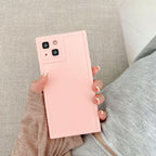 Simple Solid Square iPhone Case - Viexta