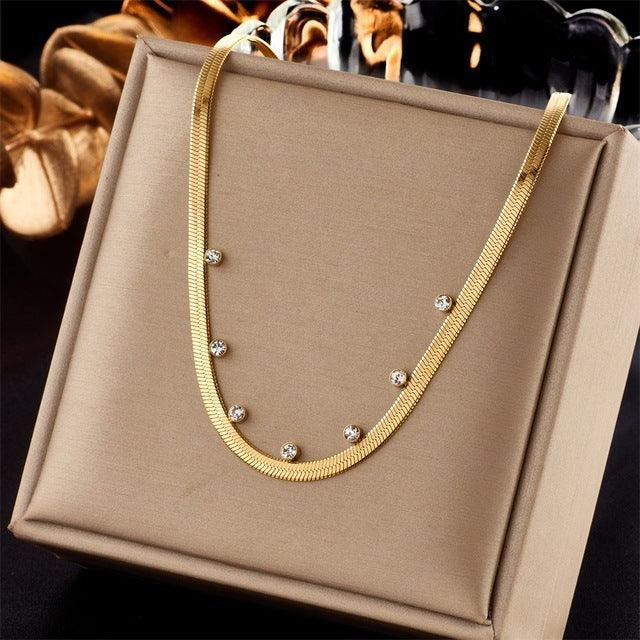 316L Stainless Steel Beaded Necklace - Viexta