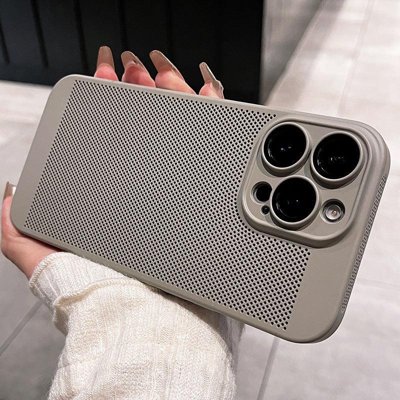 Ultra-thin Breathable With Lens Protector iPhone Case - Viexta