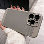 Ultra-thin Breathable With Lens Protector iPhone Case