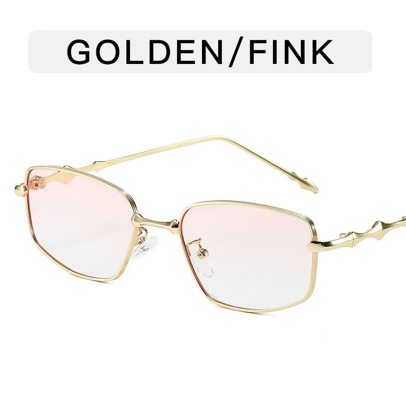 anti-blue-light-metal-flat-light-eyeglass-frame - Viexta