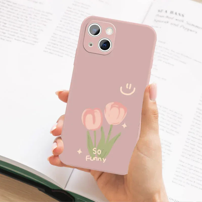 Tulip Silicone iPhone Case - Viexta