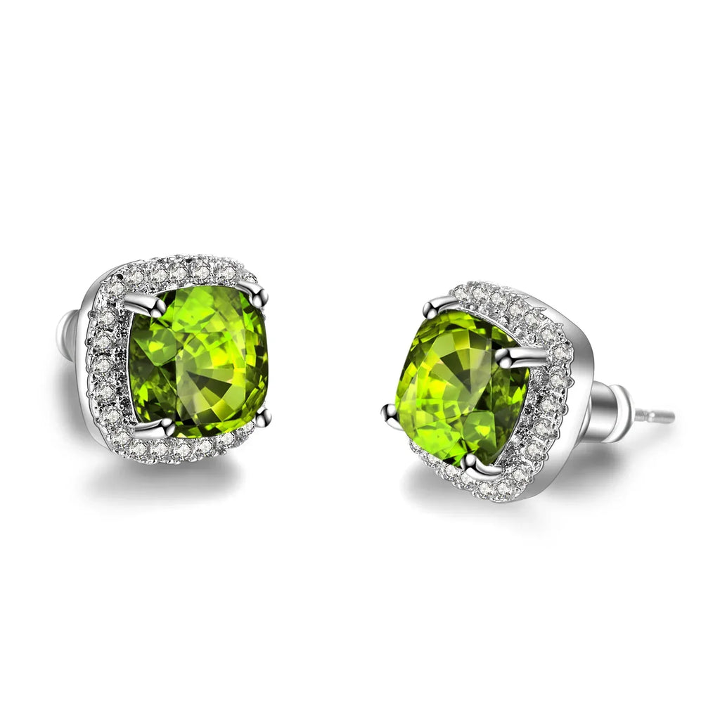 Korean-style Zircon Stud Earrings - Viexta