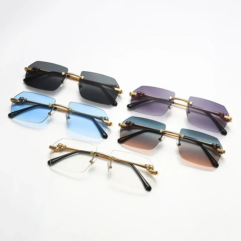 Frameless Trimming Head Sunglasses - Viexta