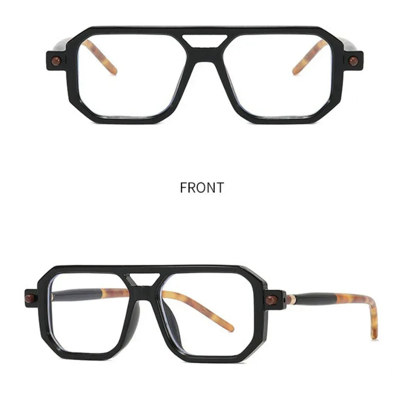 womens-thick-frame-square-frame-glasses - Viexta