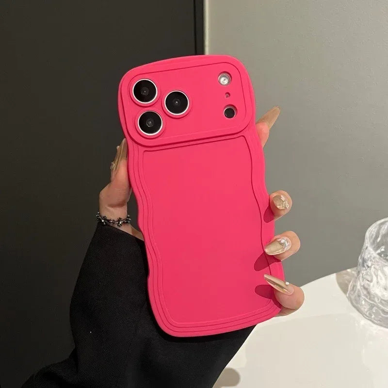 Liquid Big Wave Candy Color iPhone Case - Viexta