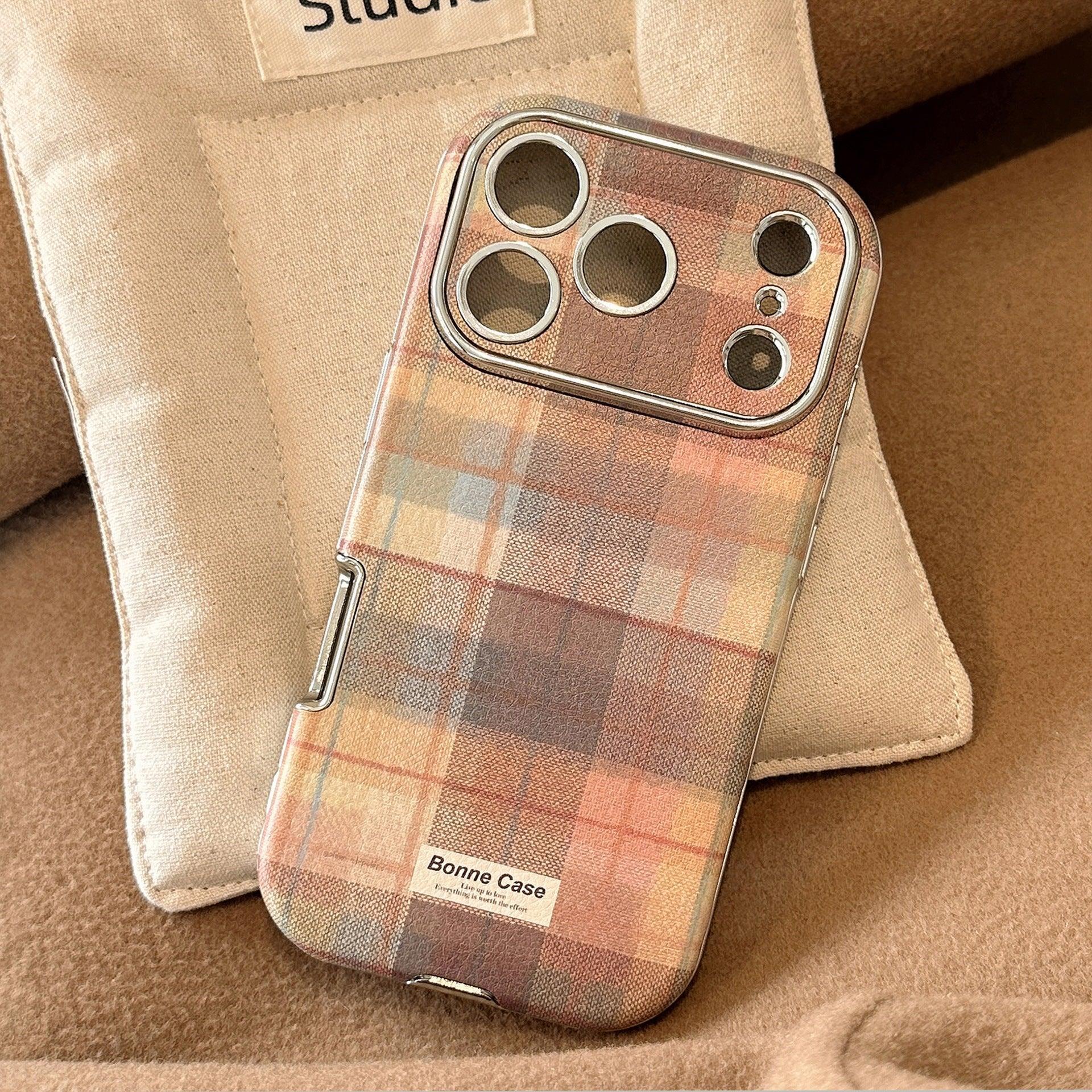 Fabric-Star Electroplated Shatter-Resistant iPhone Case - Viexta