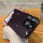 Dustproof Net Transparent Plating IPhone Case - Viexta